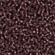 Miyuki rocailles Perlen 11/0 - Silver lined dark amethyst 11-13